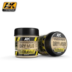 AK8027 Ефект: Пръски изсъхнала кал (SPLATTER EFFECTS DRY MUD) - (100 ml, акрил) - Текстуриращ продукт