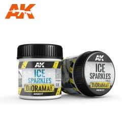 AK8037 Снежен ефект: Ледени искри (Ice Sparkles) - (100 ml) - Текстуриращ продукт