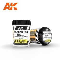 AK8039 FOAM TEXTURIZER & SEALER – FOR BUILDINGS AND DIORAMAS 250ML - Текстуриращ продукт