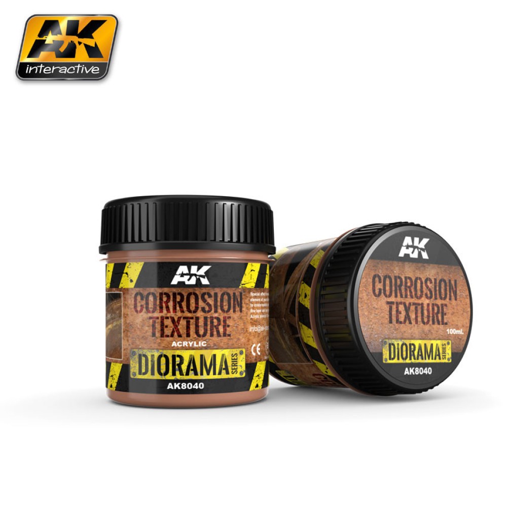 AK8040 Ефект: Корозия (CORROSION TEXTURE) - (100 ml, акрил) - Текстуриращ продукт AK8040 Ефект: Корозия (CORROSION TEXTURE) - (100 ml, акрил) - Текстуриращ продукт