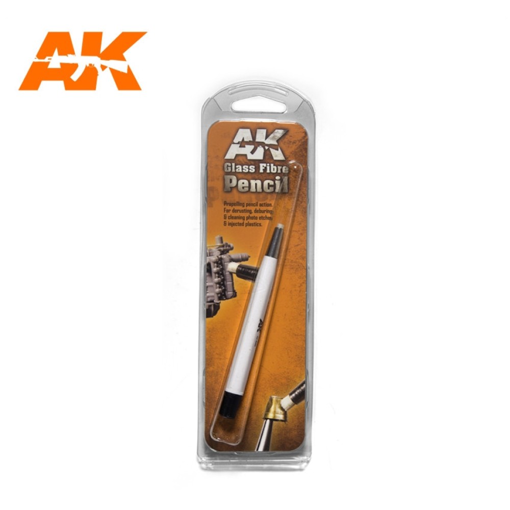 AK8058 Молив от стъклени влакна за моделизъм (Glass Fibre Pencil) (4 mm) - Modelling tool