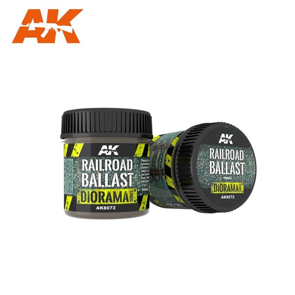AK8072 ЖЕЛЕЗОПЪТЕН БАЛАСТ - (100 ml, Acrylic) - Текстуриращ продукт