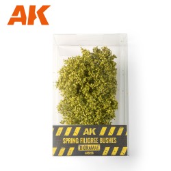 AK8236 ПРОЛЕТНИ ФИЛИГРАННИ ХРАСТИ за макетни сцени в мащаб 1:35