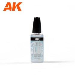 AK9323 Crystal Magic Glue (30 ml) - специално лепило на основата на смола за прозрачни части на модели