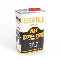 AK12002-B Пълнител за бутилки с лепило REFILL EXTRA THIN CEMENT (200ml)