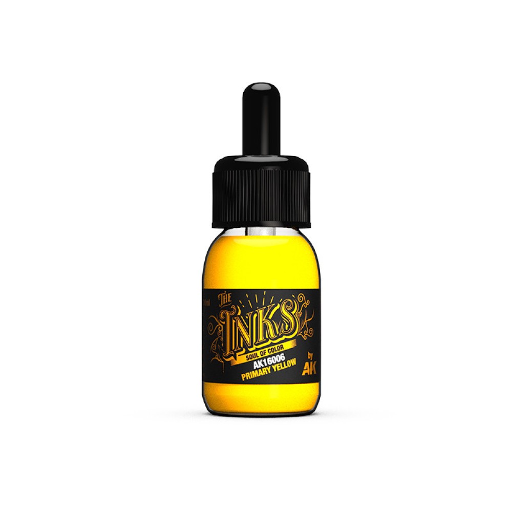 AK16006 Primary Yellow - The INKS (30ml) AK16006 Primary Yellow - The INKS (30ml)