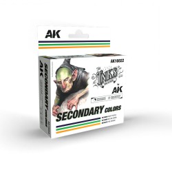 AK16022 SECONDARY COLORS (3 x 30 ml) – INK SET