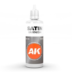 AK191 Satin Varnish (60ml) - Лак, сатен