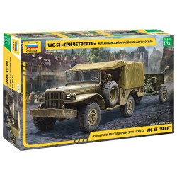 1:35 Американска военен автомобил Dodge WC-51 "BEEP"