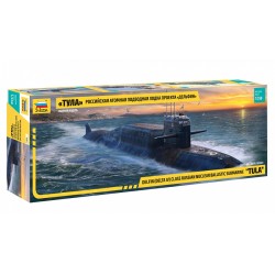 1:350 Руска ядрена балистична подводница ТУЛА клас Делфин (Делта IV) (Delfin Delta IV Class TULA)