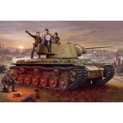 1:35 Съветски лек танк КВ-1 Модел 1942 (Russia KV-1 model 1942 Lightweight Cast Tank)