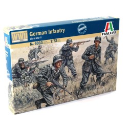 1:72 Германски пехотинци, Втора световна война (GERMAN INFANTRY) - 50 фигури