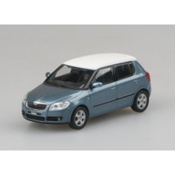 Skoda Fabia II - Satin Gray Met. with White Roof