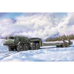 1:72 Влекач МАЗ-537G междинен тип с полу ремарке MAZ/ChMZAP 5247G(MAZ-537G intermediate type with MAZ/ChMZAP 5247G semi-trailer)