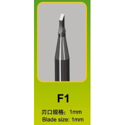 Длето Master Tools F1 1x1mm