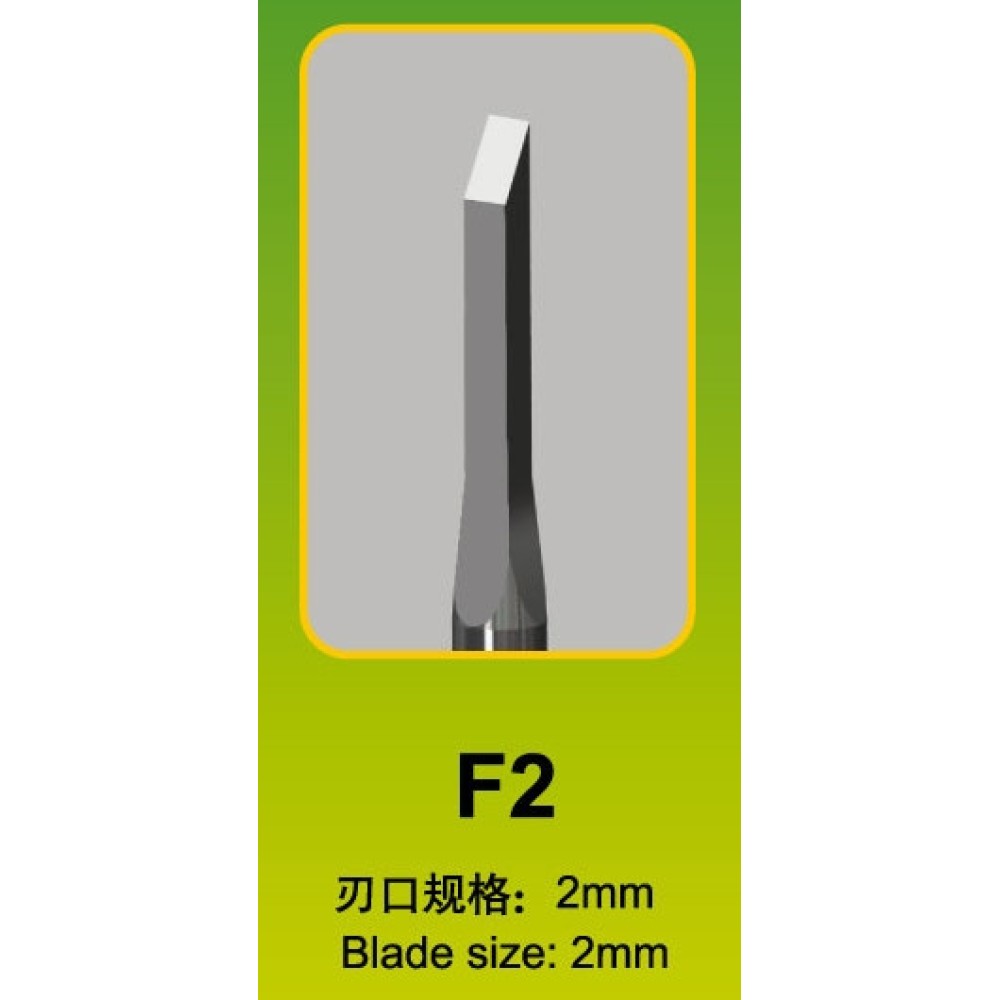 Длето Master Tools F2 2x2mm