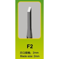 Длето Master Tools F2 2x2mm