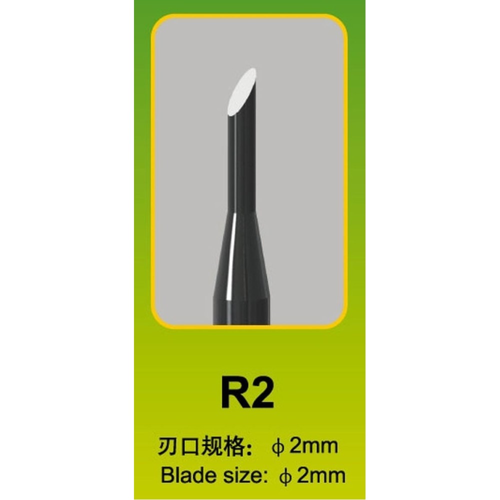 Длето Master Tools R2 2mm, кръгъл връх Длето Master Tools R2 2mm, кръгъл връх