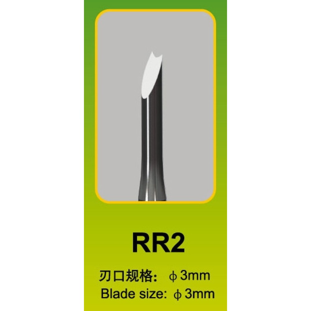 Длето Master Tools RR2 3mm, кръгъл връг