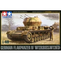 1:48 Немска самоходна противовъздушна установка Flakpanzer IV Wirbelwind