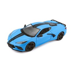 Chevrolet Corvette C8 Stingray Z51, light blue/black, 2020