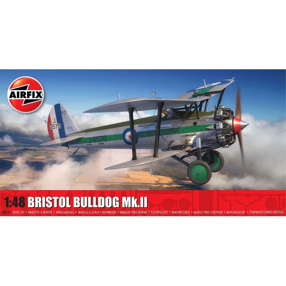 1:48 Британски бомбардировач Бристол Булдог Мк.II (Bristol Bulldog Mk.II) 1:48 Британски бомбардировач Бристол Булдог Мк.II (Bristol Bulldog Mk.II)