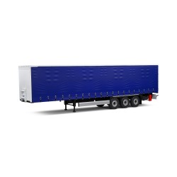 TARPAULIN TRAILER BLUE