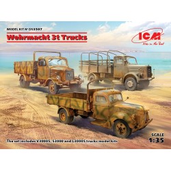 1:35 3-тонни камиони на Wehrmacht (V3000S, KHD S3000, L3000S)