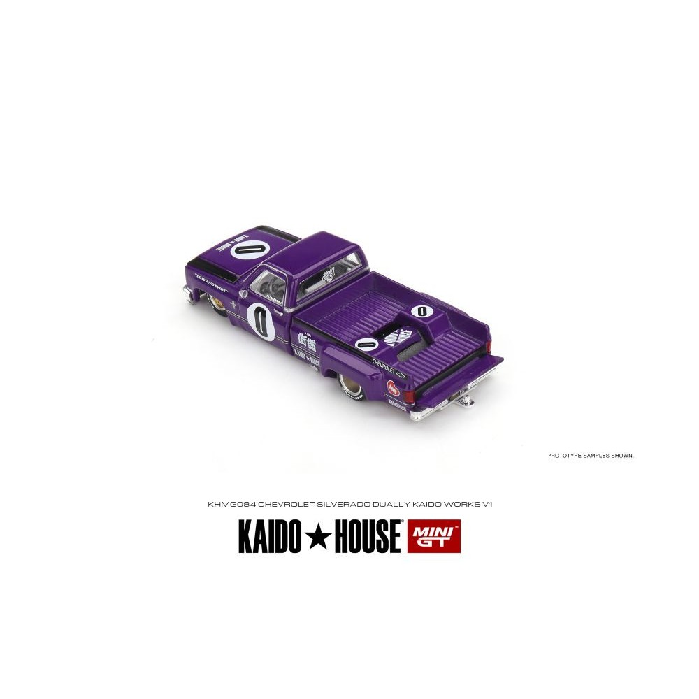 Chevrolet Silverado Dually Kaido V1, purple (LHD)