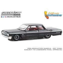 Chevrolet Biscayne 1964 - Black with Red Interior - California Lowriders Series 4