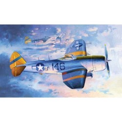 1:32 Американски самолет П-47Н Тъндърболт (P-47N Thunderbolt)