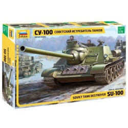 1:35 Съветски танков разрушител СУ-100 (SU-100)