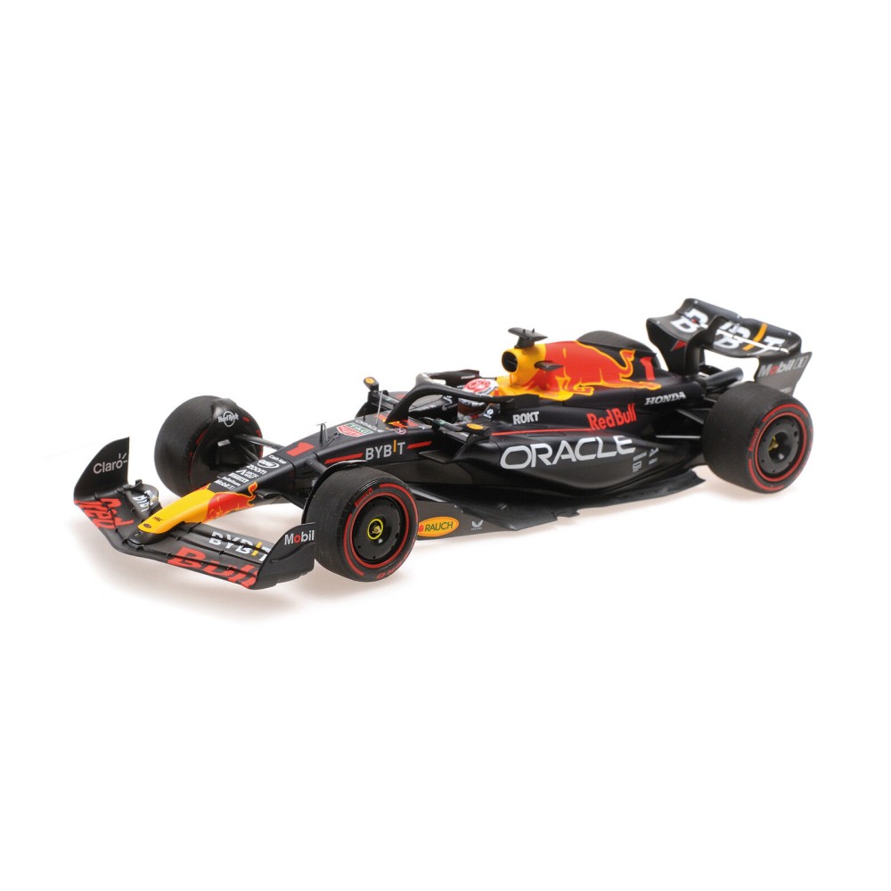 ORACLE RED BULL RACING RB19 – MAX VERSTAPPEN – WINNER BAHRAIN GP – 2023 - L.E. 720 pcs. ORACLE RED BULL RACING RB19 – MAX VERSTAPPEN – WINNER BAHRAIN GP – 2023 - L.E. 720 pcs.