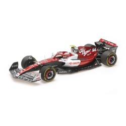ALFA ROMEO F1 TEAM ORLEN C42 – GUANYU ZHOU – BAHRAIN GP 2022 - L.E. 1044 pcs.