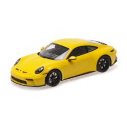 PORSCHE 911 (992) GT3 TOURING - 2022 - YELLOW W/BLACK WHEELS
