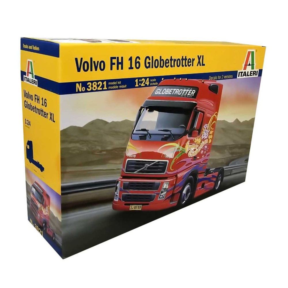 1:24 Камион влекач Волво ФХ16 Глоубтротър XL (VOLVO FH16 GLOBETROTTER XL) 1:24 Камион влекач Волво ФХ16 Глоубтротър XL (VOLVO FH16 GLOBETROTTER XL)