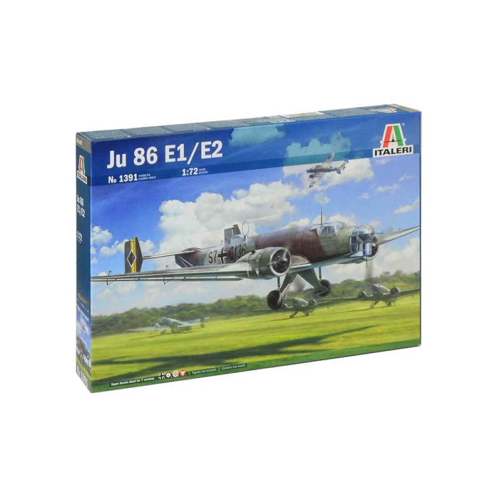 1:72 Германски бомбардировач Юнкерс Ю 86 Е1/Е2 (Junkers Ju 86 E1/E2) 1:72 Германски бомбардировач Юнкерс Ю 86 Е1/Е2 (Junkers Ju 86 E1/E2)