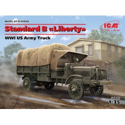1:35 Американски военен камион от Първата световна война Standard B "Liberty" (100% нова отливка)