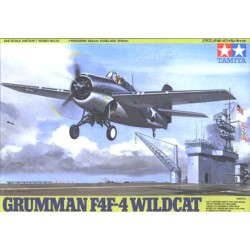 1:48 Американски палубен изтребител Груман Ф4Ф-4 Уайлдкат (Grumman F4F-4 Wildcat)