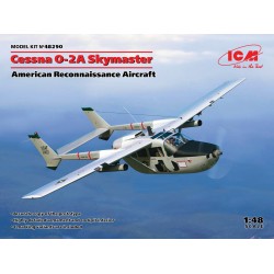 1:48 Американски разузнавателен самолет Cessna O-2A Skymaster, (100% нова отливка)
