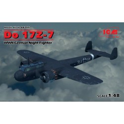 1:48 Германски нощен изтребител До 17З-7 (Do 17Z-7, WWII German Night Fighter)