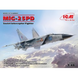 1:48 Съветски прехващач МиГ-25 ПД (MiG-25 PD, Soviet Interceptor Fighter)
