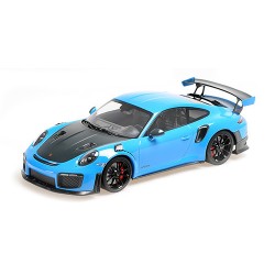 PORSCHE 911 (991.2) GT2RS – 2018 – BLUE W/ BLACK WHEELS