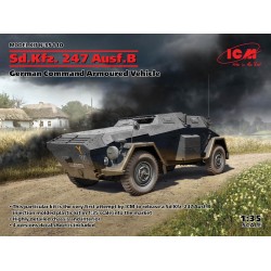 1:35 Sd.Kfz. 247 Ausf.B, Германски команден брониран автомобил (100% нови матрици)