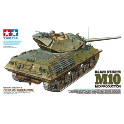 1:35 Американски танков разрушител M10, средно производство - 2 фигури
