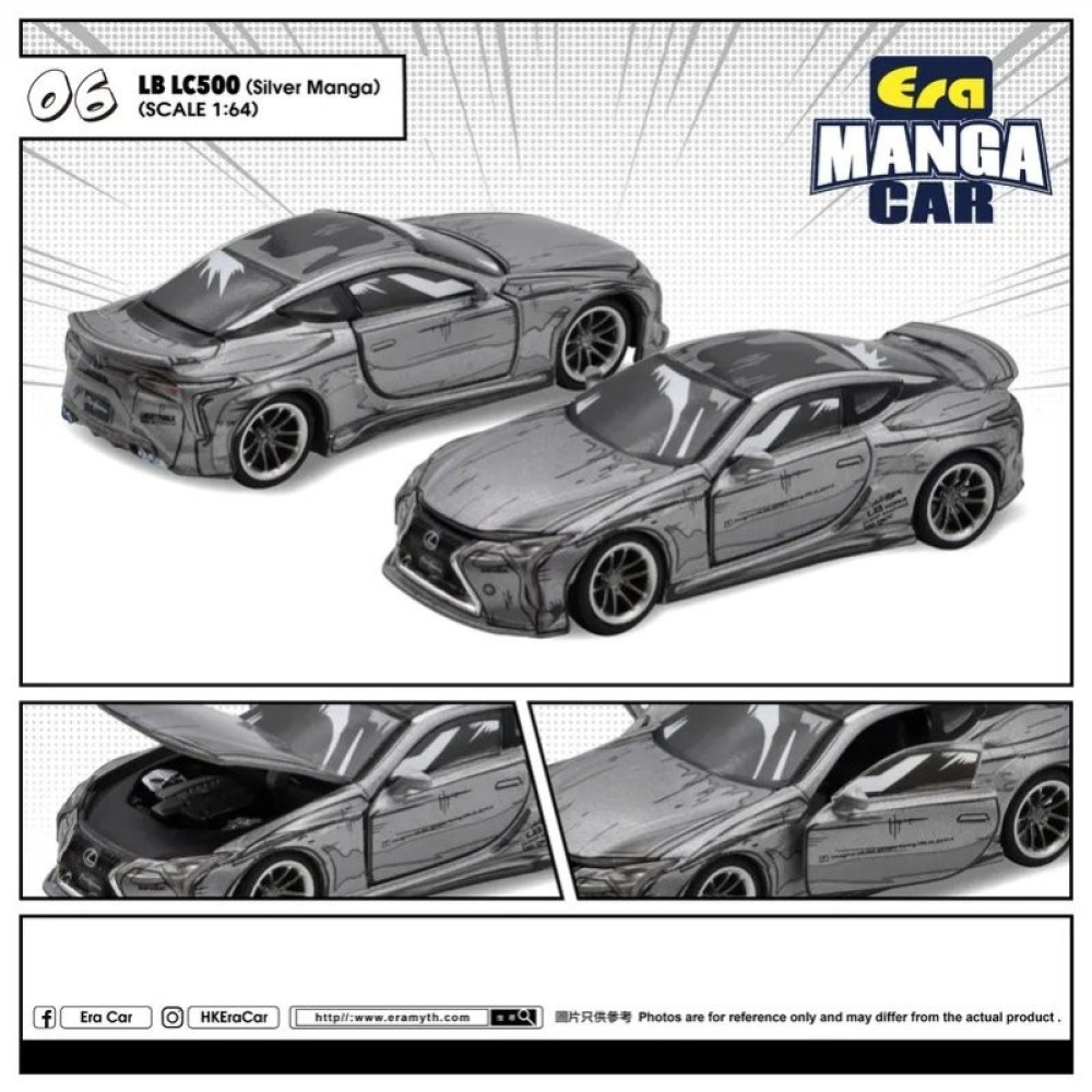 Lexus LB Lc500 Silver Manga, silver 2022 Lexus LB Lc500 Silver Manga, silver 2022