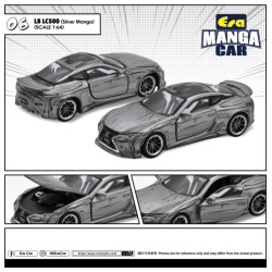 Lexus LB Lc500 Silver Manga, silver 2022