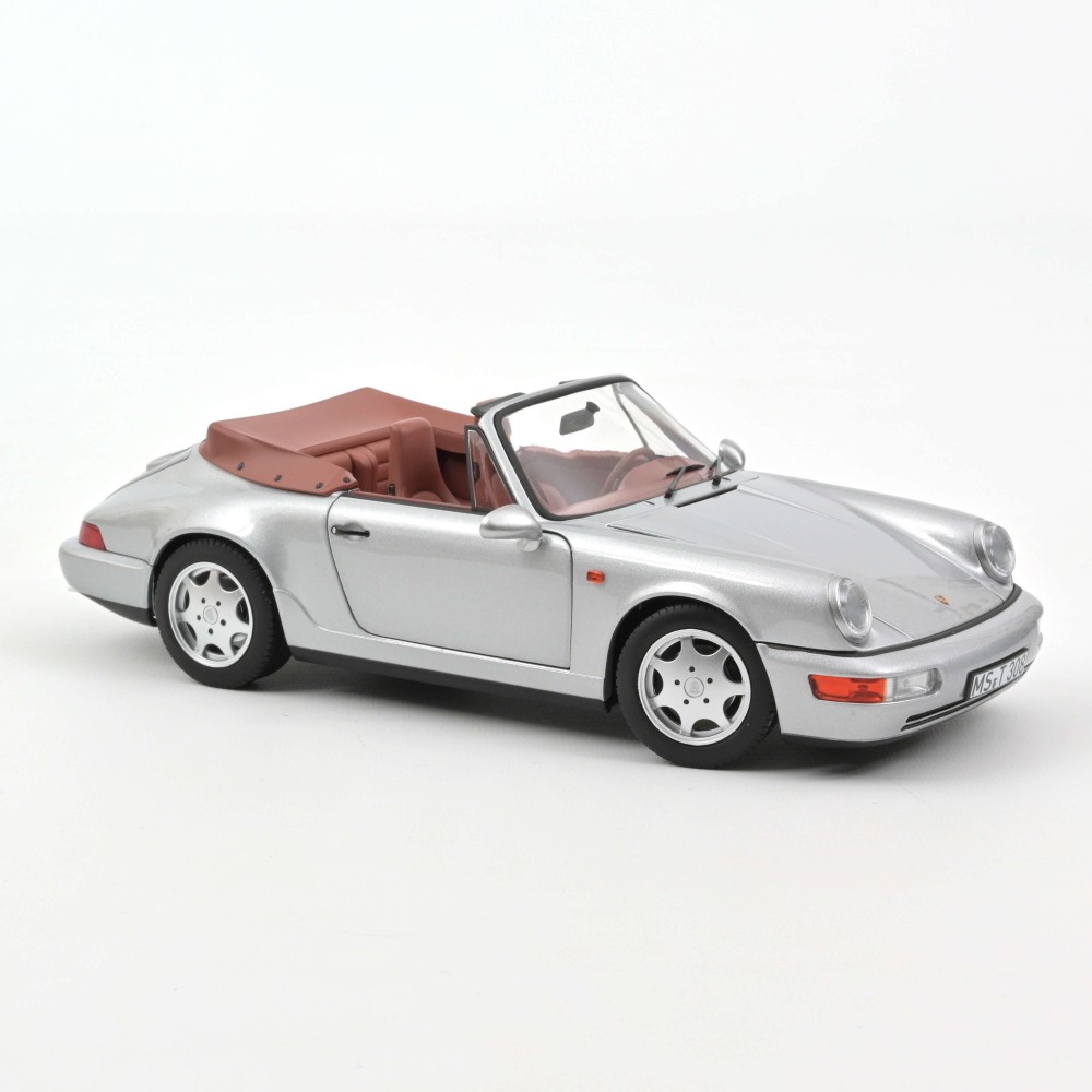 Porsche 911 Carrera 2 Cabriolet 1990 Silver Porsche 911 Carrera 2 Cabriolet 1990 Silver