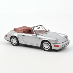 Porsche 911 Carrera 2 Cabriolet 1990 Silver
