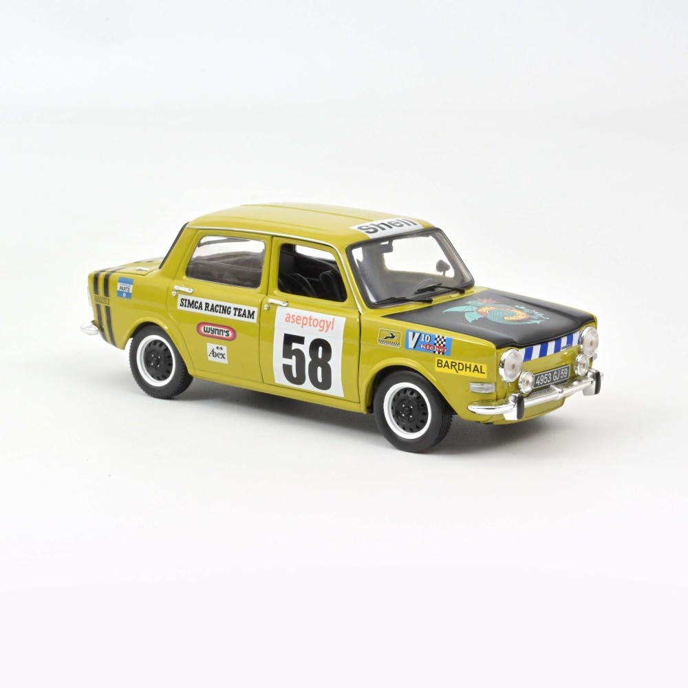 Simca 1000 Rallye 2 SRT N#58 1973 - Acide Green (Reprod. 2021) Simca 1000 Rallye 2 SRT N#58 1973 - Acide Green (Reprod. 2021)